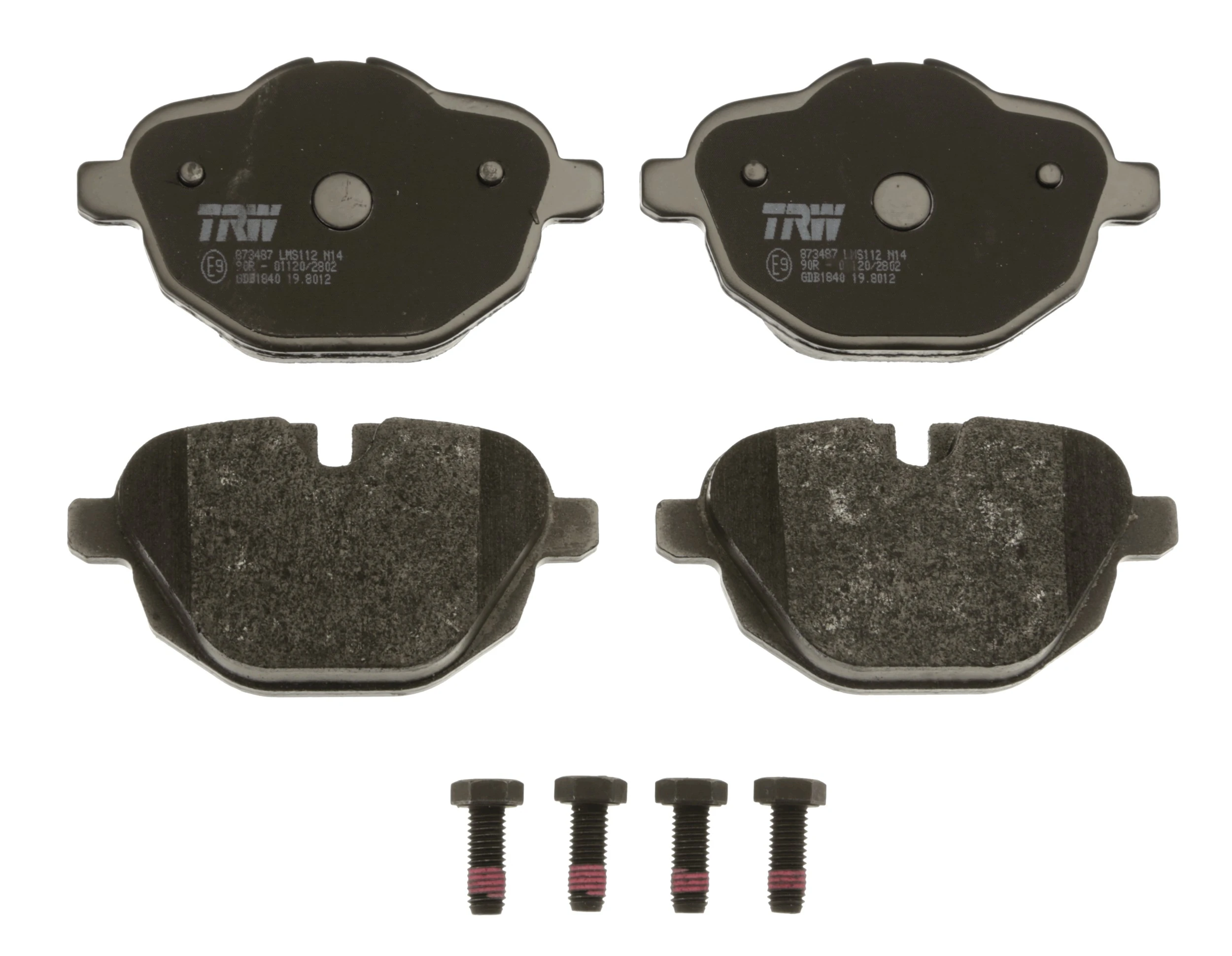 Brake Pad Set, disc brake COTEC GDB1840