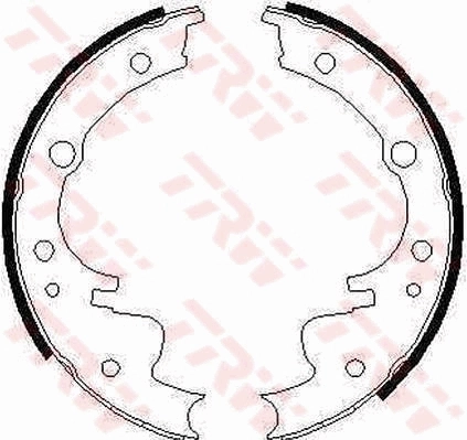 Brake Shoe Set GS6220