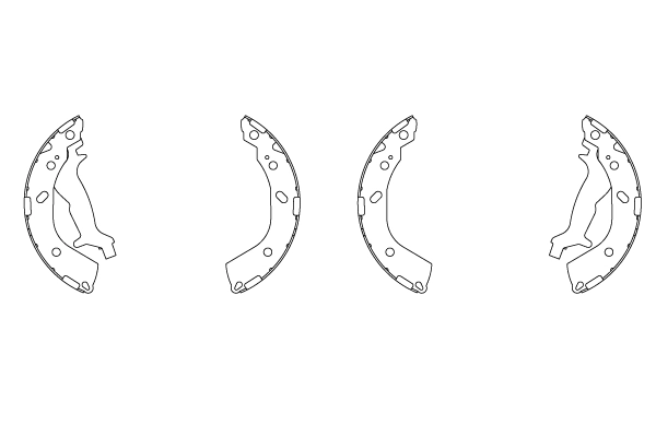 Brake Shoe Set GS8737