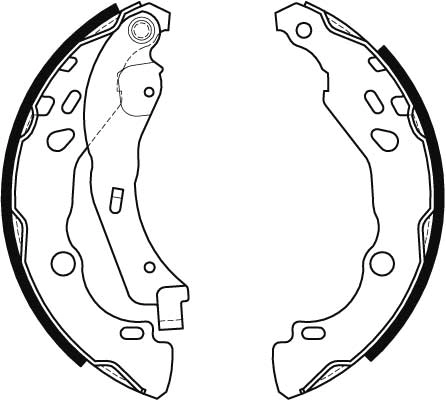 Brake Shoe Set GS8455