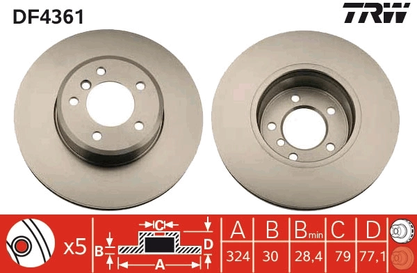 Cakera Brek DF4361