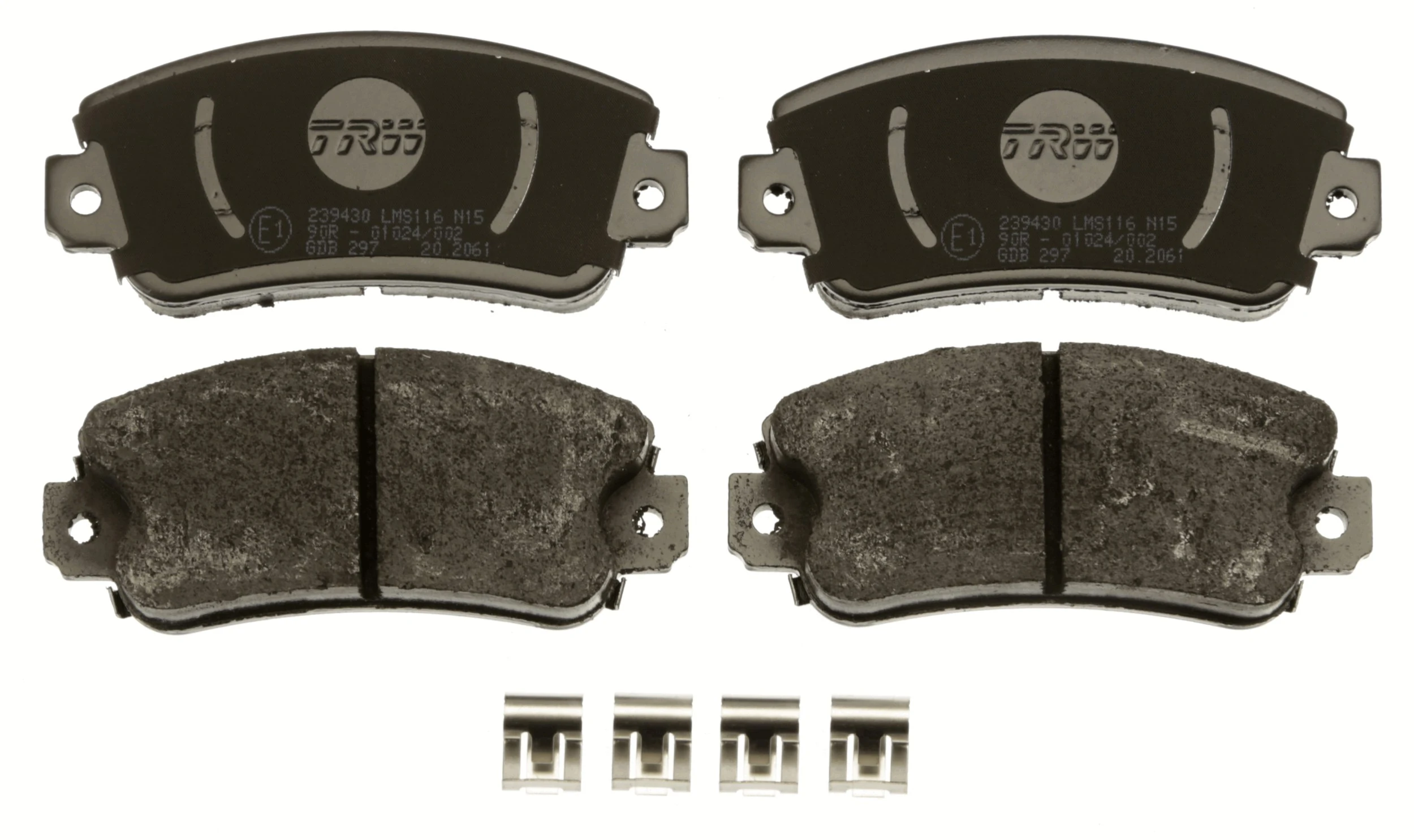 Brake Pad Set, disc brake COTEC GDB297