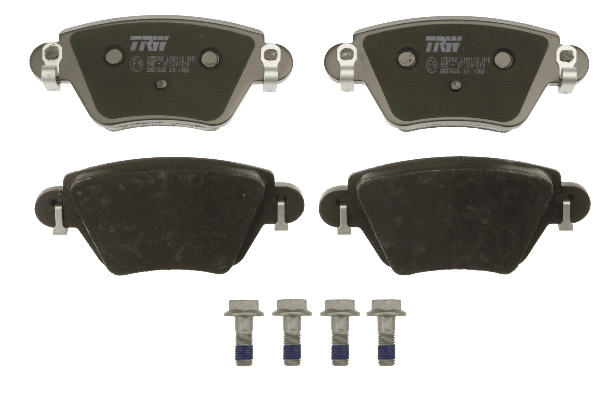 Brake Pad Set, disc brake COTEC GDB1525