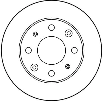TRW DF1973 Brake Disc
