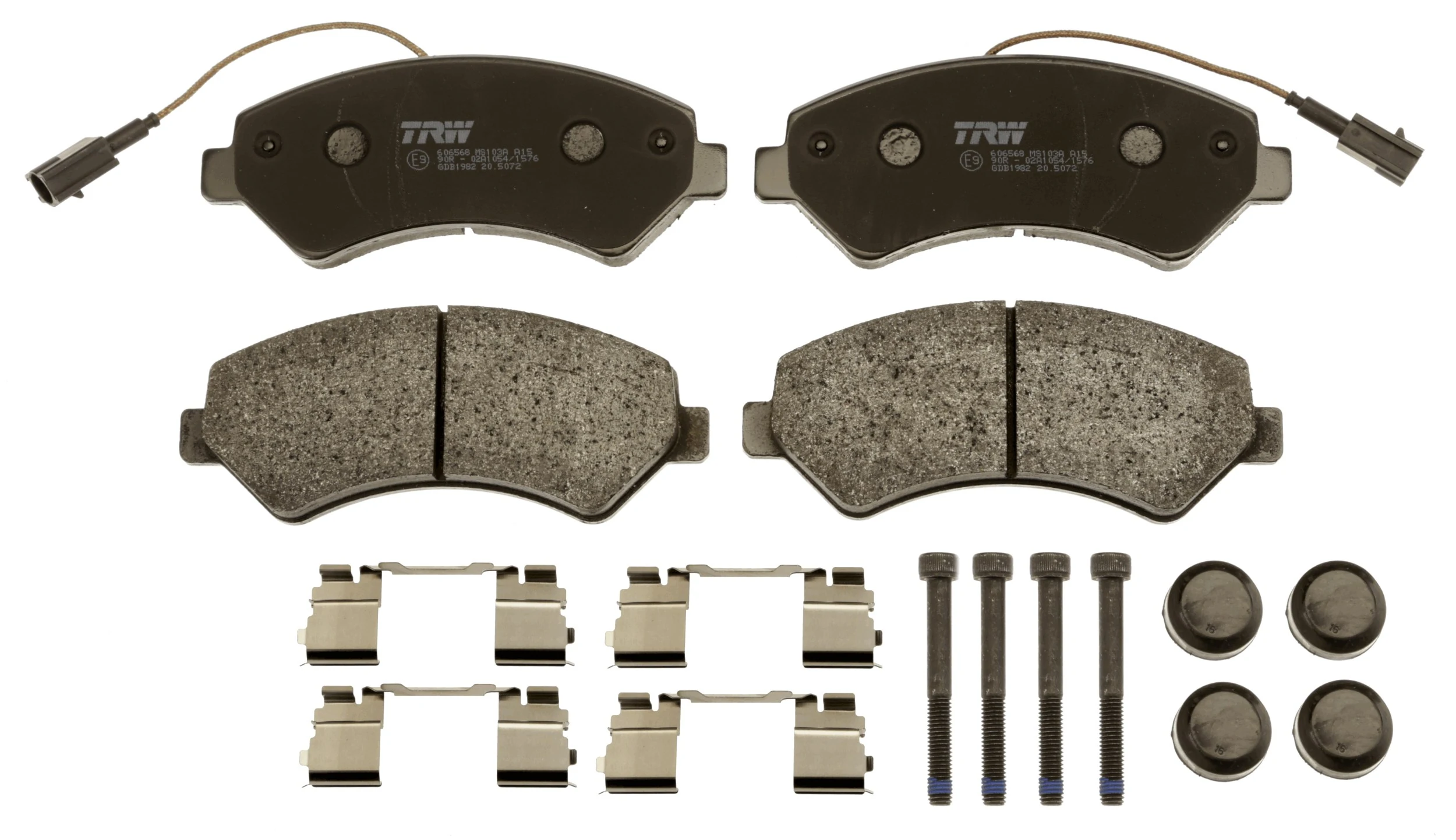 Brake Pad Set, disc brake COTEC GDB1982