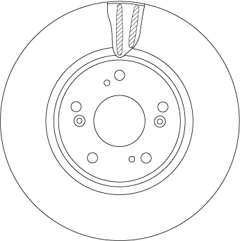 Bremsscheibe TRW SINGLE DF4432S