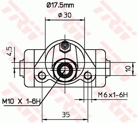 TRW BWC153 Wheel Brake Cylinder