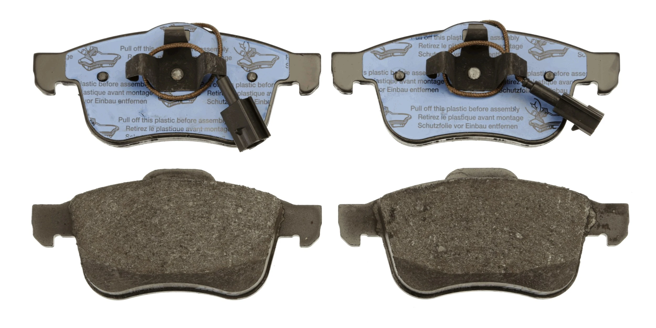 Brake Pad Set, disc brake COTEC GDB1880
