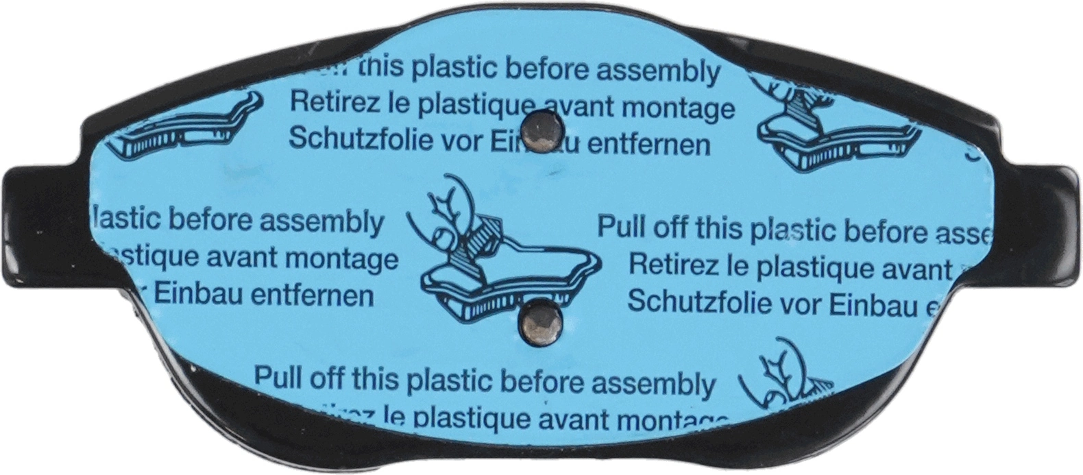 Brake Pad Set, disc brake COTEC GDB1926