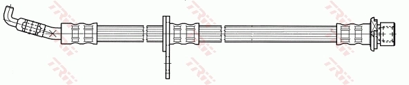 TRW PHD693 Brake Hose