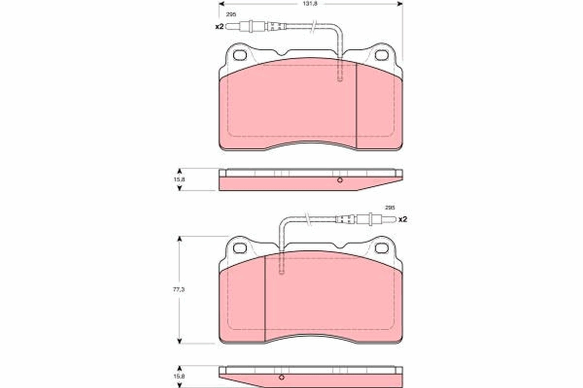 ブレーキパッドセット、ディスクブレーキ GDB1431
