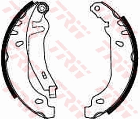 Brake Shoe Set GS8211