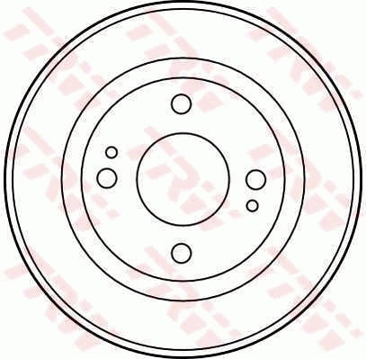 TRW DB4169 Brake Drum