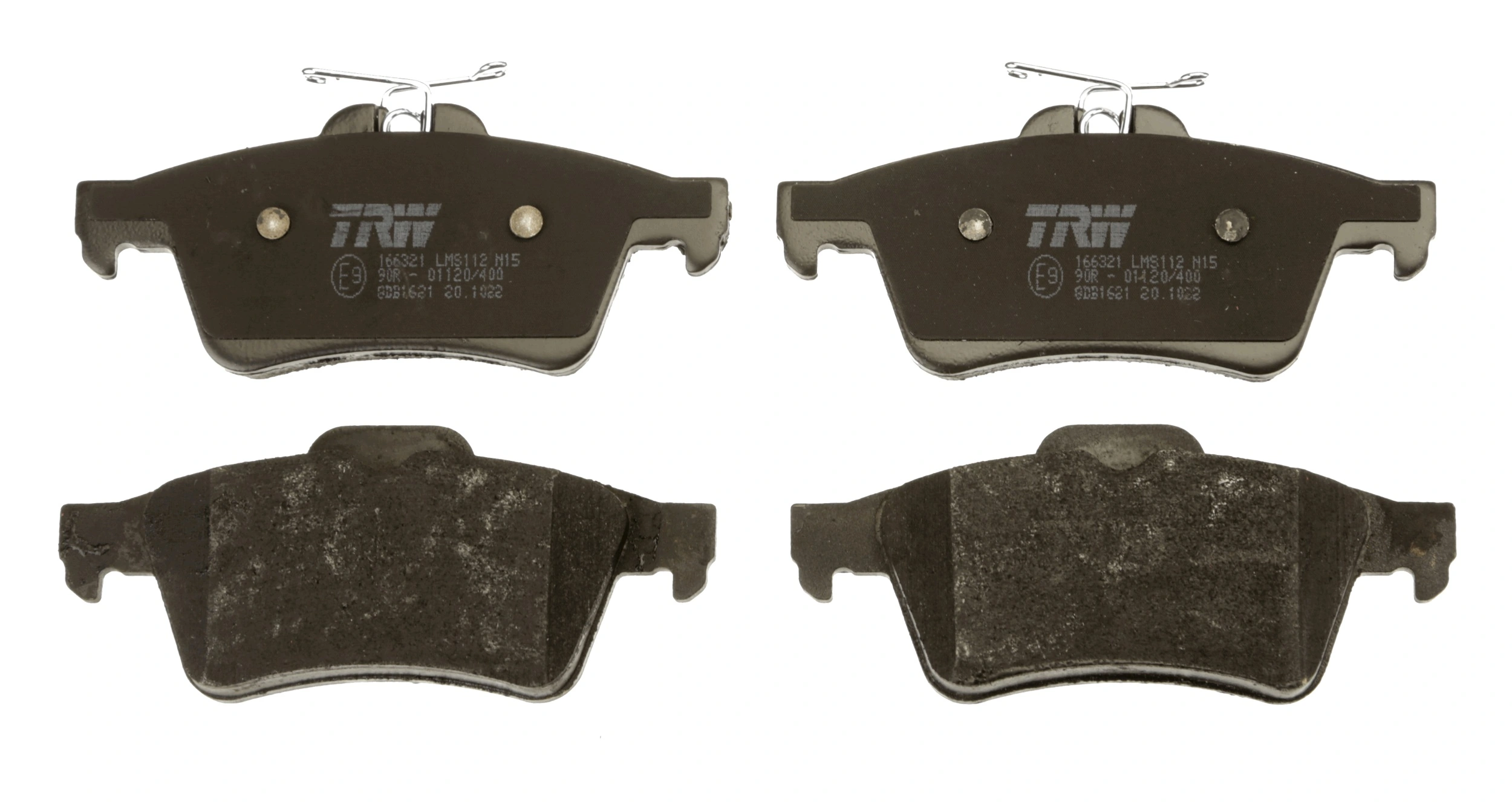 Brake Pad Set, disc brake COTEC GDB1621