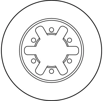 TRW DF1957 Brake Disc
