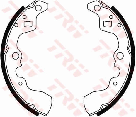 TRW GS8448 Brake Shoe Set
