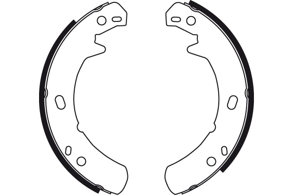 Brake Shoe Set, parking brake GS8429