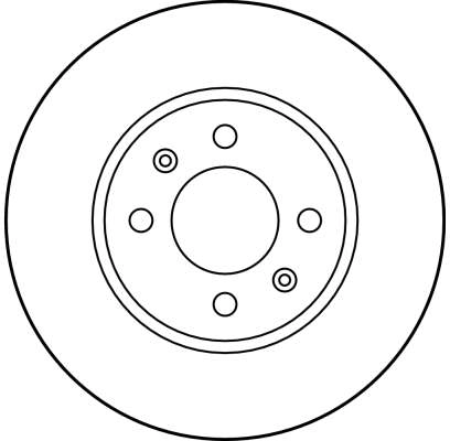 Disco de freno DF1627