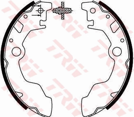 TRW GS8583 Brake Shoe Set