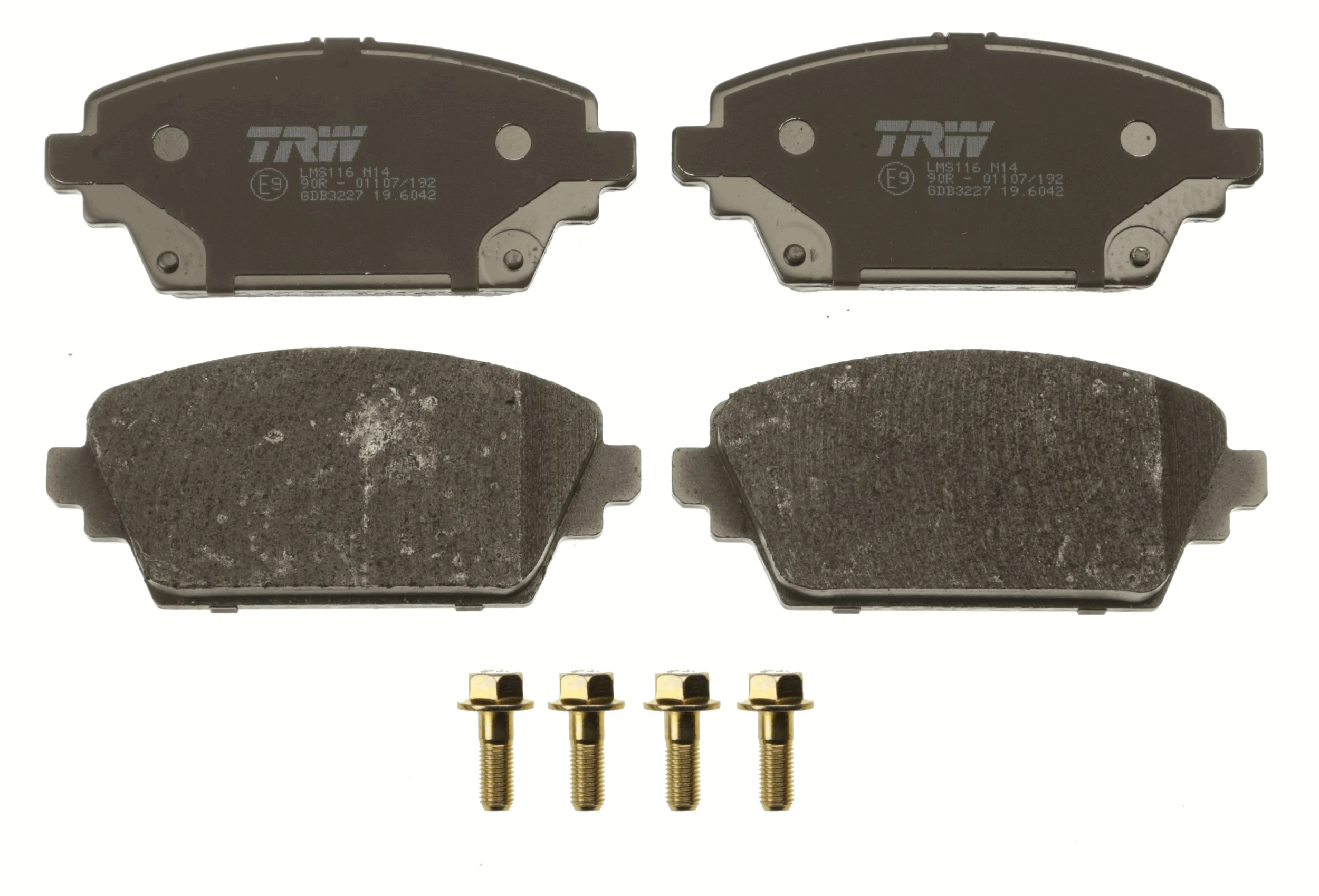 Brake Pad Set, disc brake COTEC GDB3227