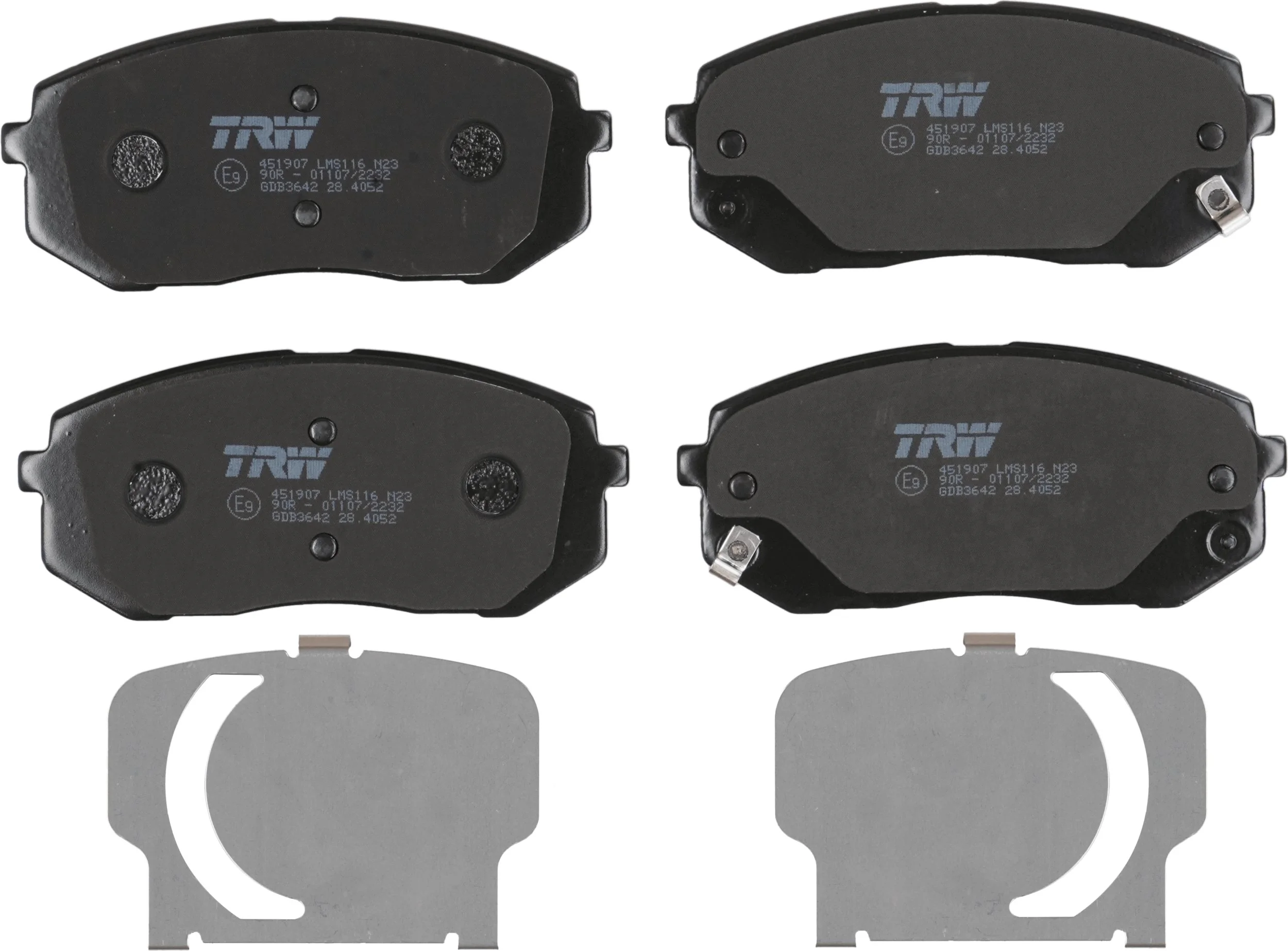 Brake Pad Set, disc brake GDB3642