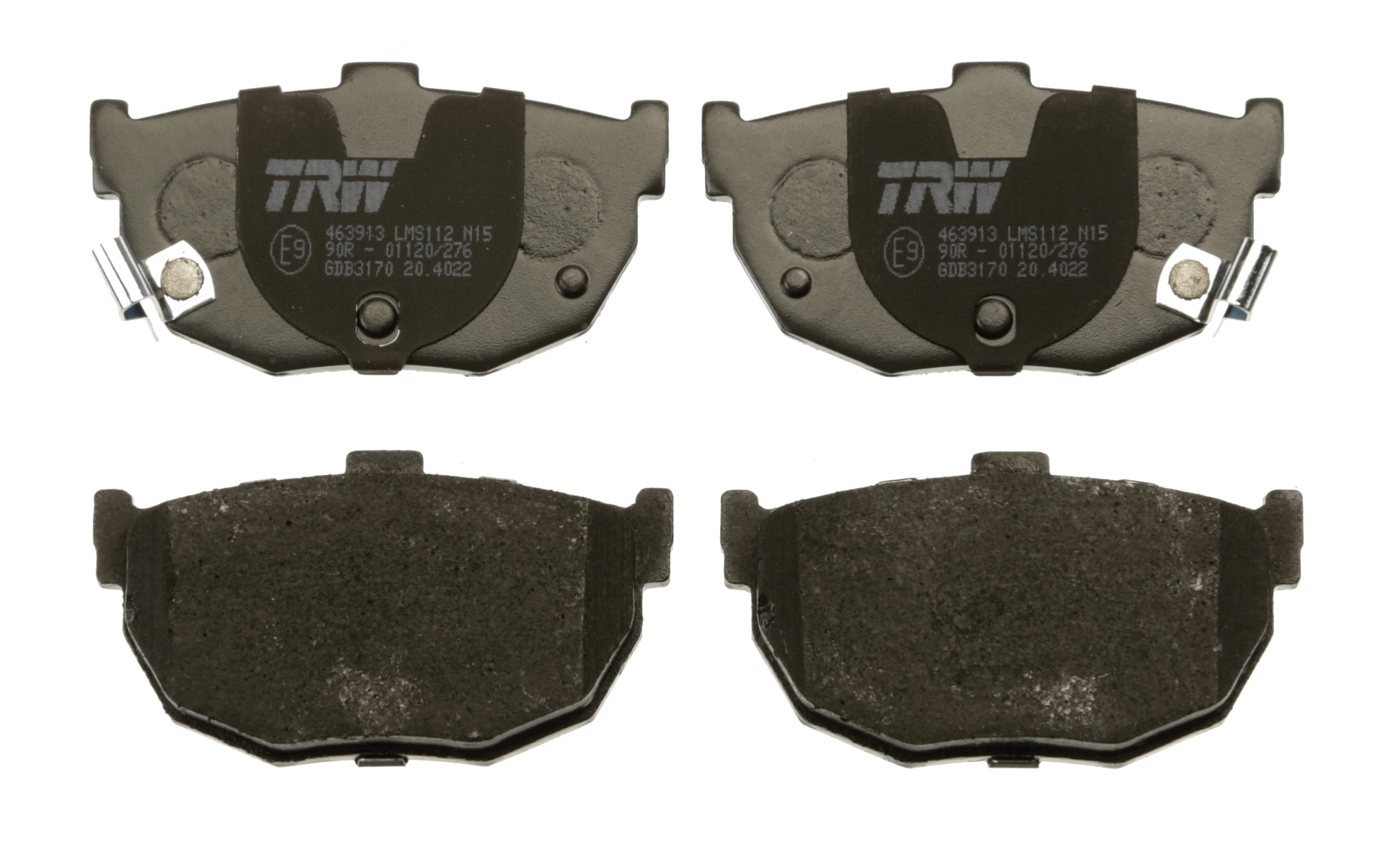 Brake Pad Set, disc brake COTEC GDB3170