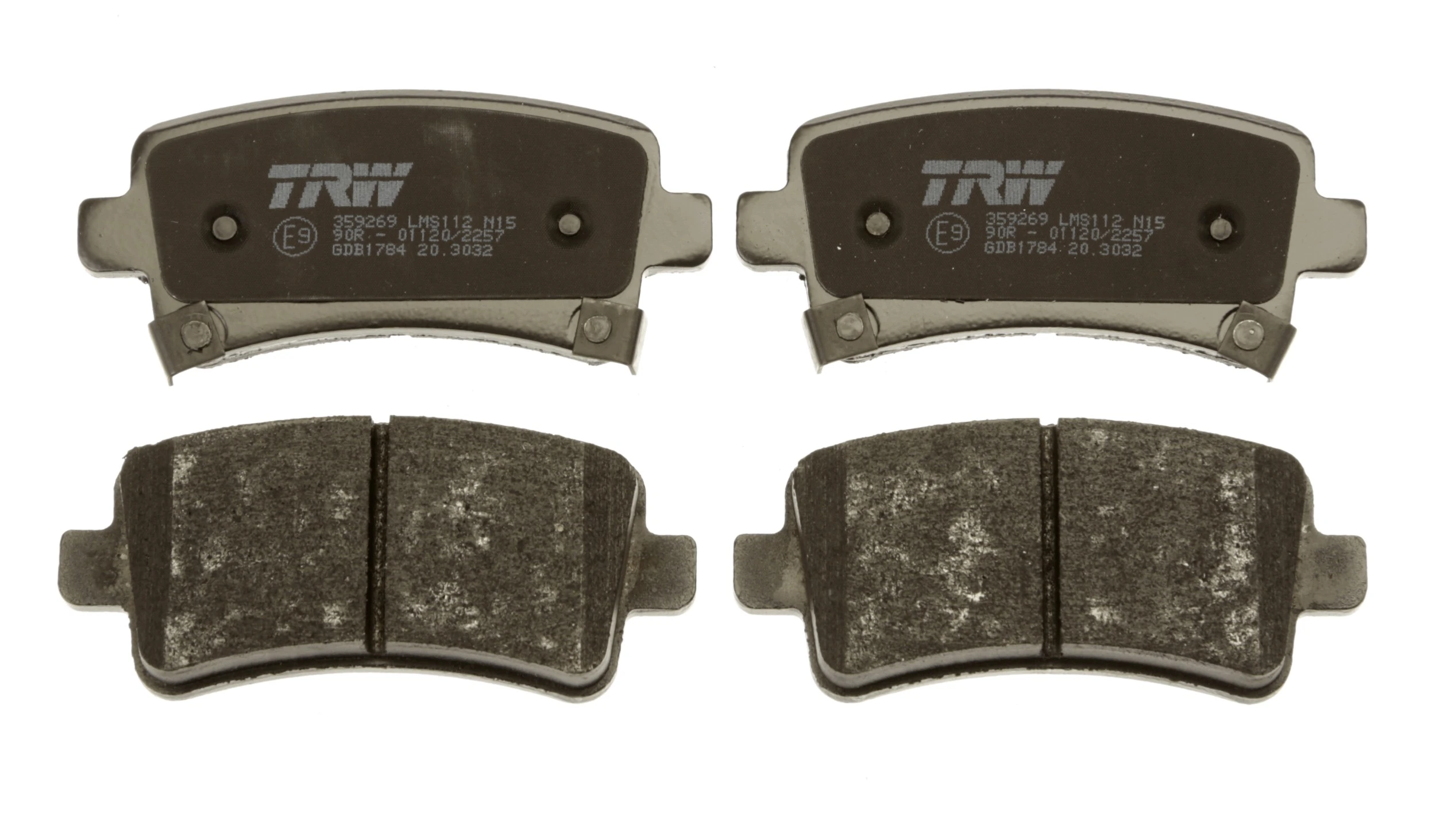 Brake Pad Set, disc brake COTEC GDB1784