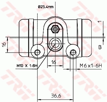 Wheel Brake Cylinder BWL112