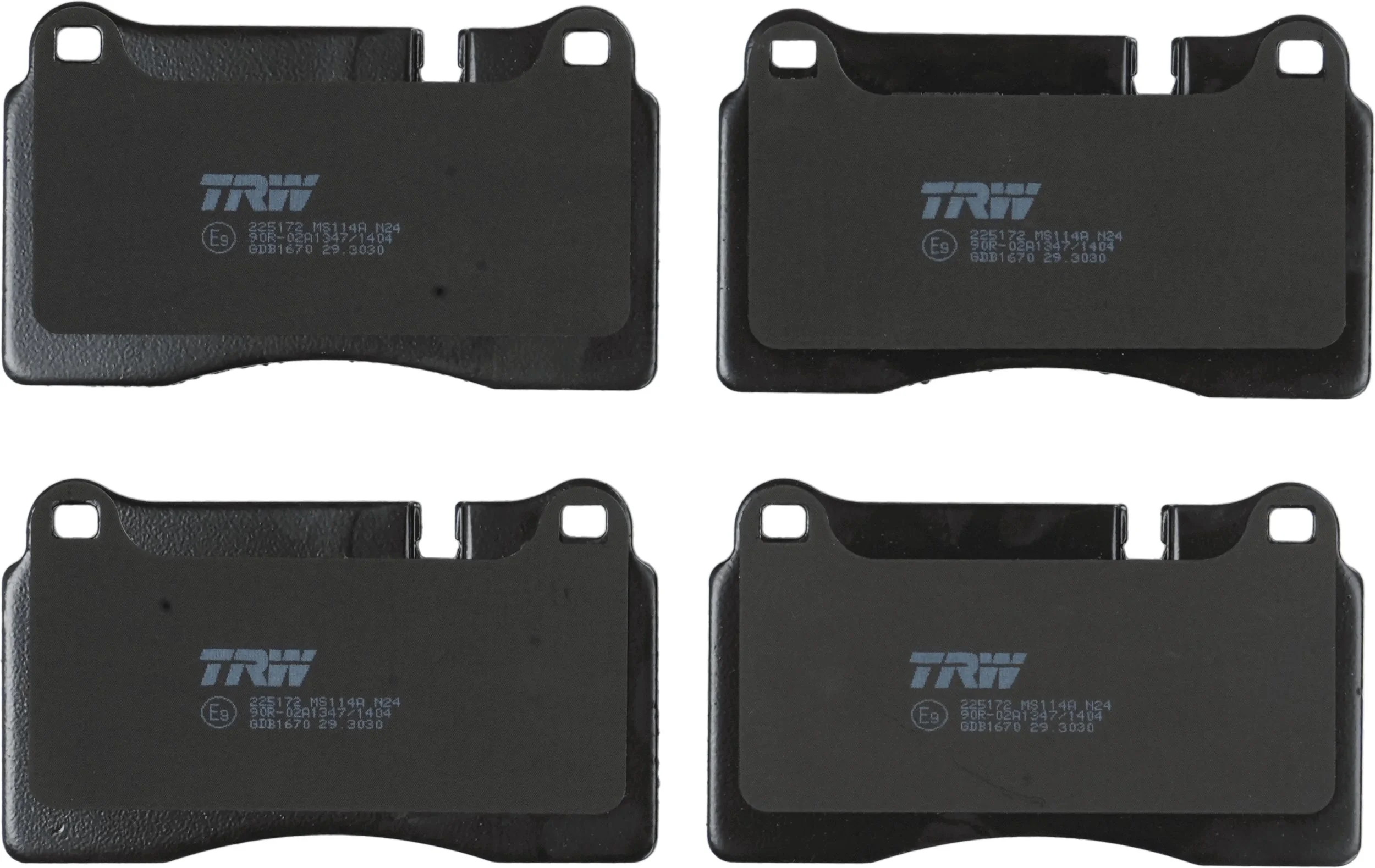 Brake Pad Set, disc brake COTEC GDB1670