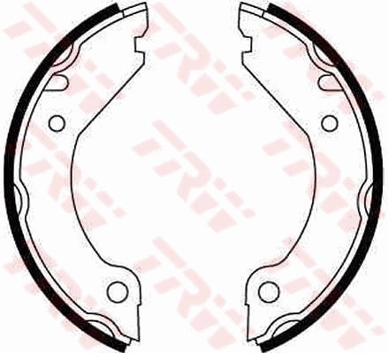 Brake Shoe Set, parking brake GS8204