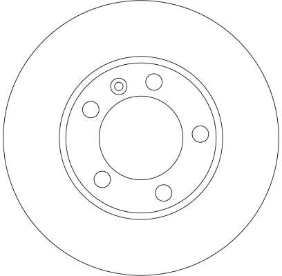 Brake Disc TRW SINGLE DF4249S