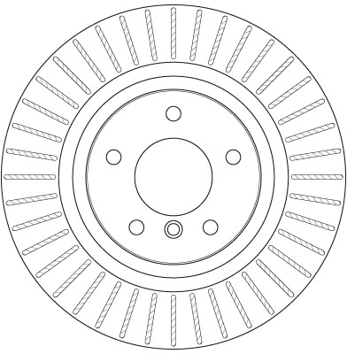 Brake Disc TRW SINGLE DF6352S