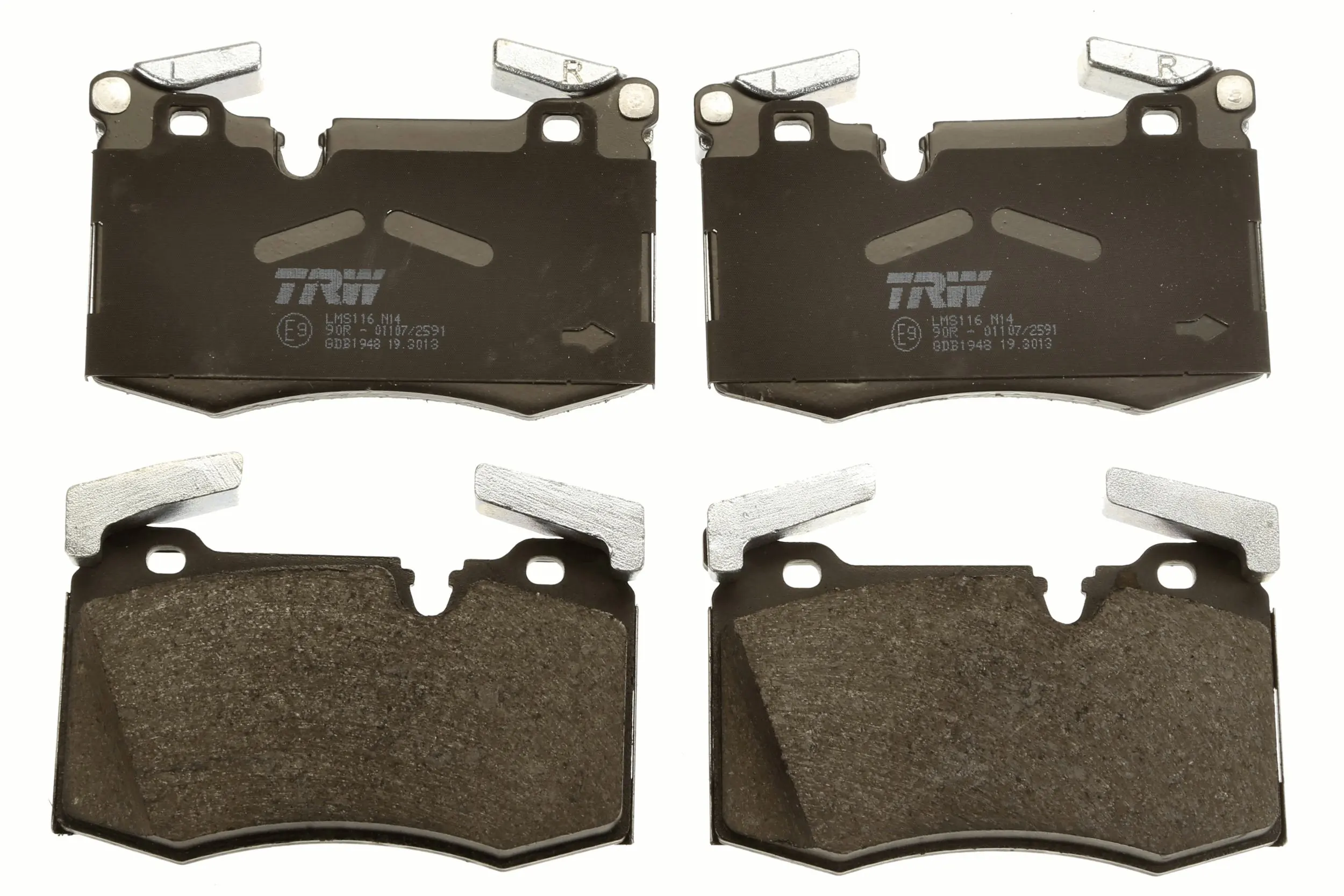 Brake Pad Set, disc brake COTEC GDB1948