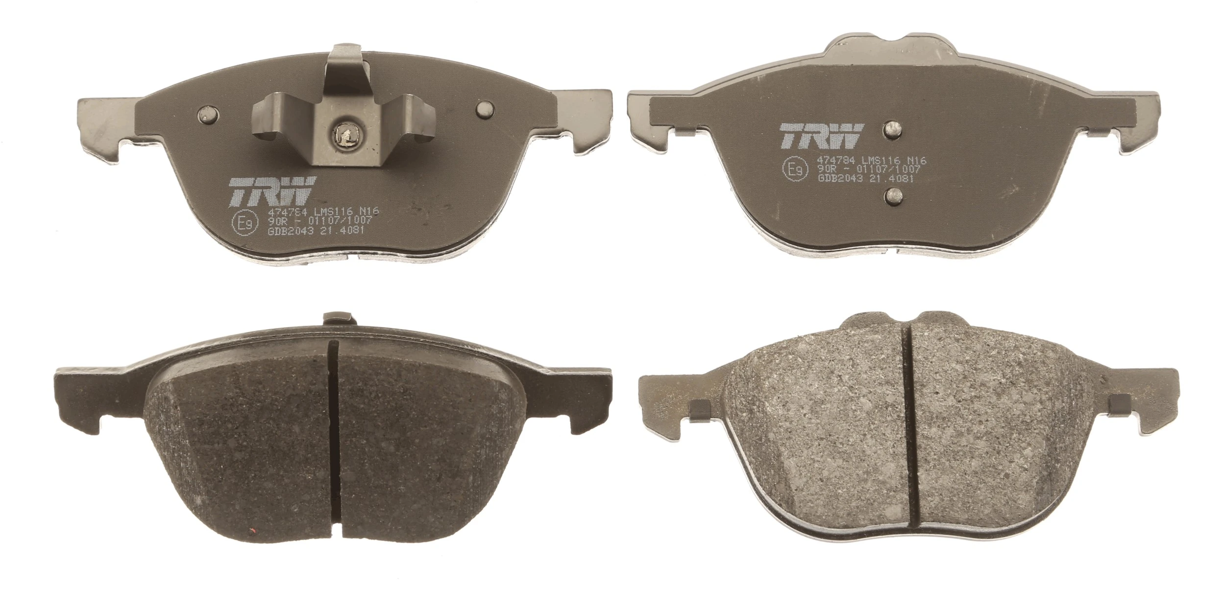 Brake Pad Set, disc brake GDB2043