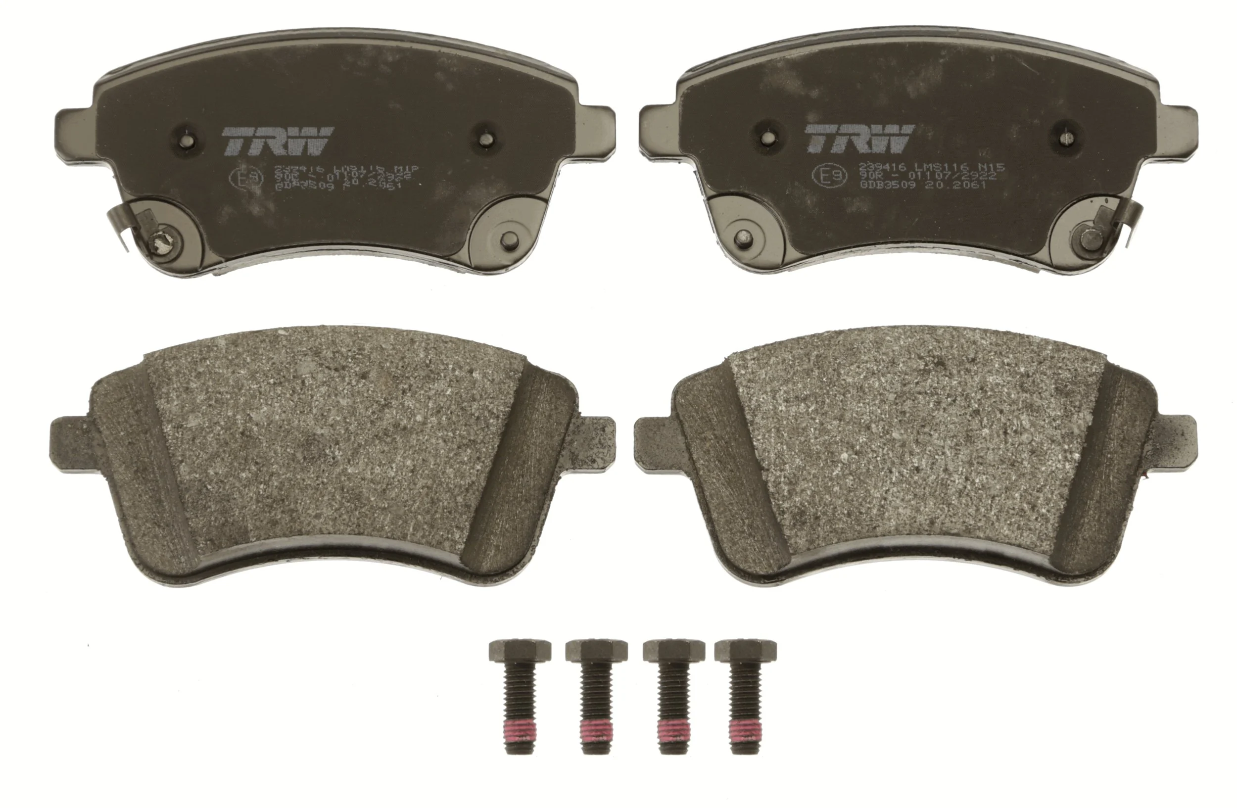 Brake Pad Set, disc brake COTEC GDB3509