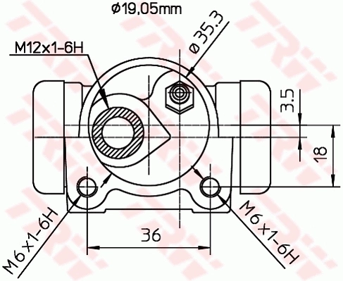 TRW BWD300 Wheel Brake Cylinder