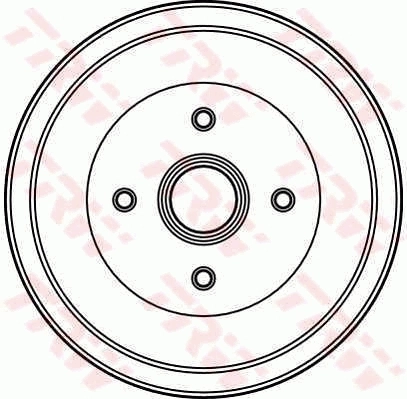 TRW DB4019 Brake Drum