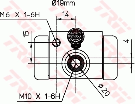 Silinder Brek Roda BWD316