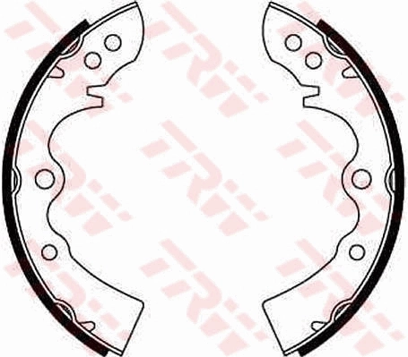 TRW GS8042 Brake Shoe Set