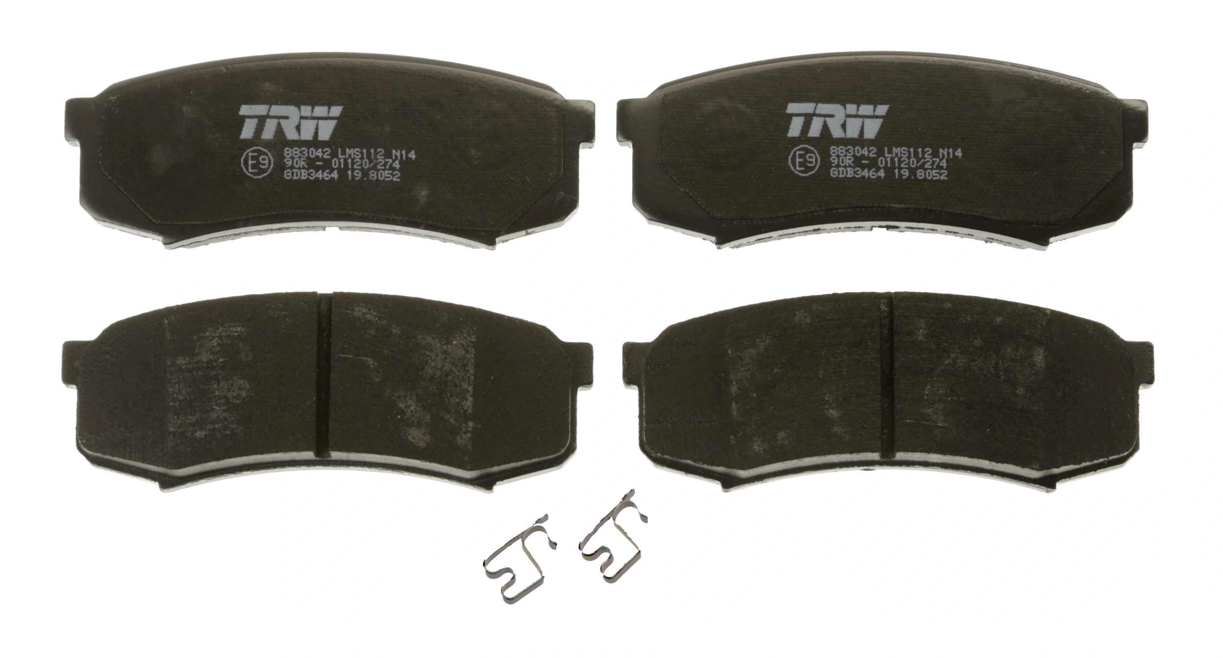 Brake Pad Set, disc brake COTEC GDB3464
