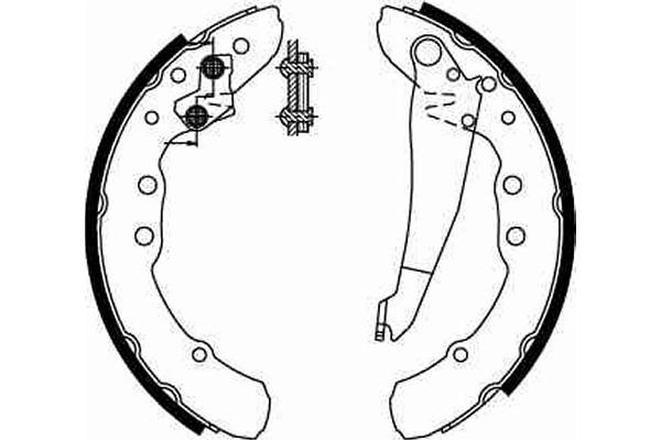 Brake Shoe Set GS8544
