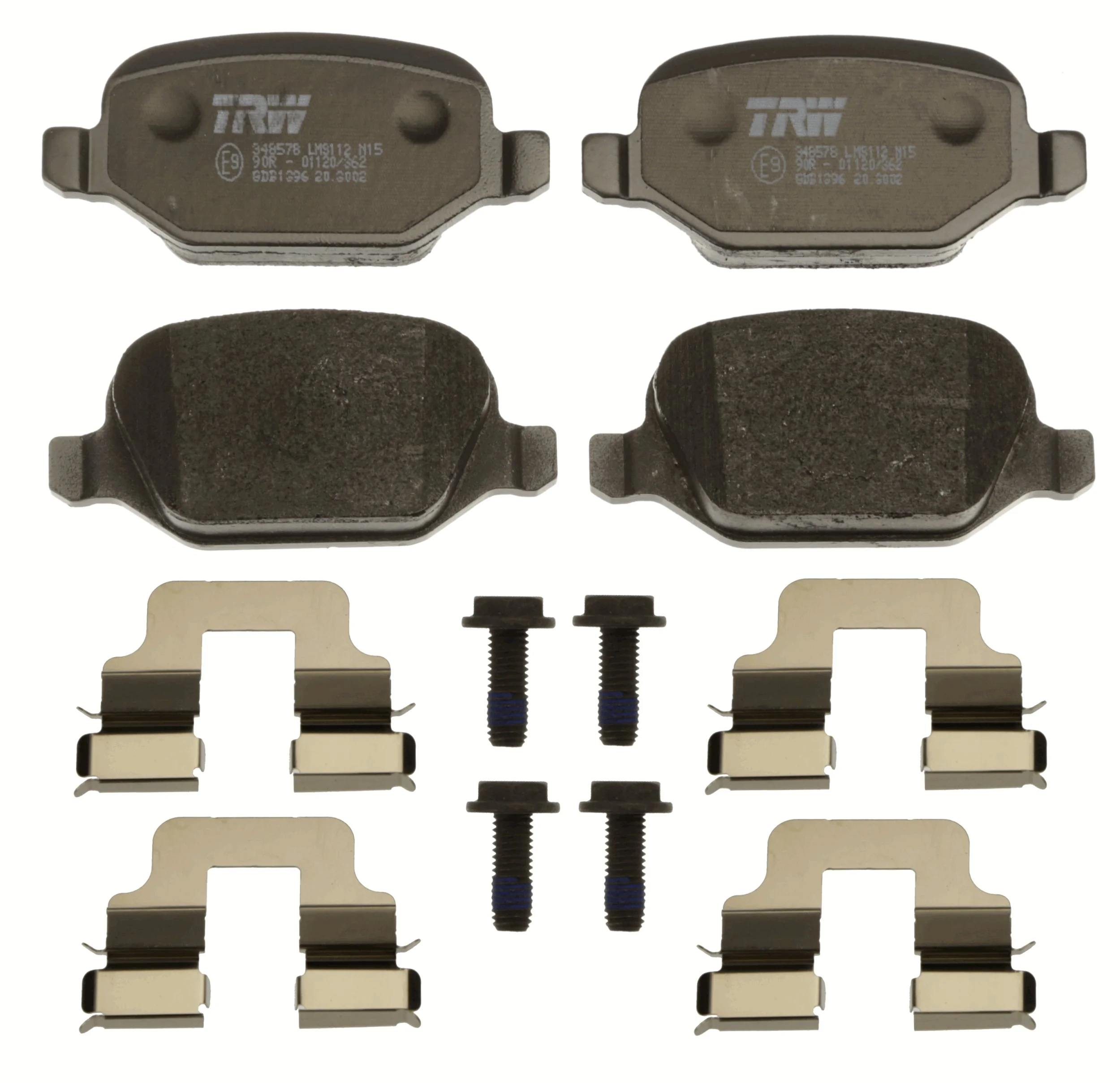 Brake Pad Set, disc brake COTEC GDB1396
