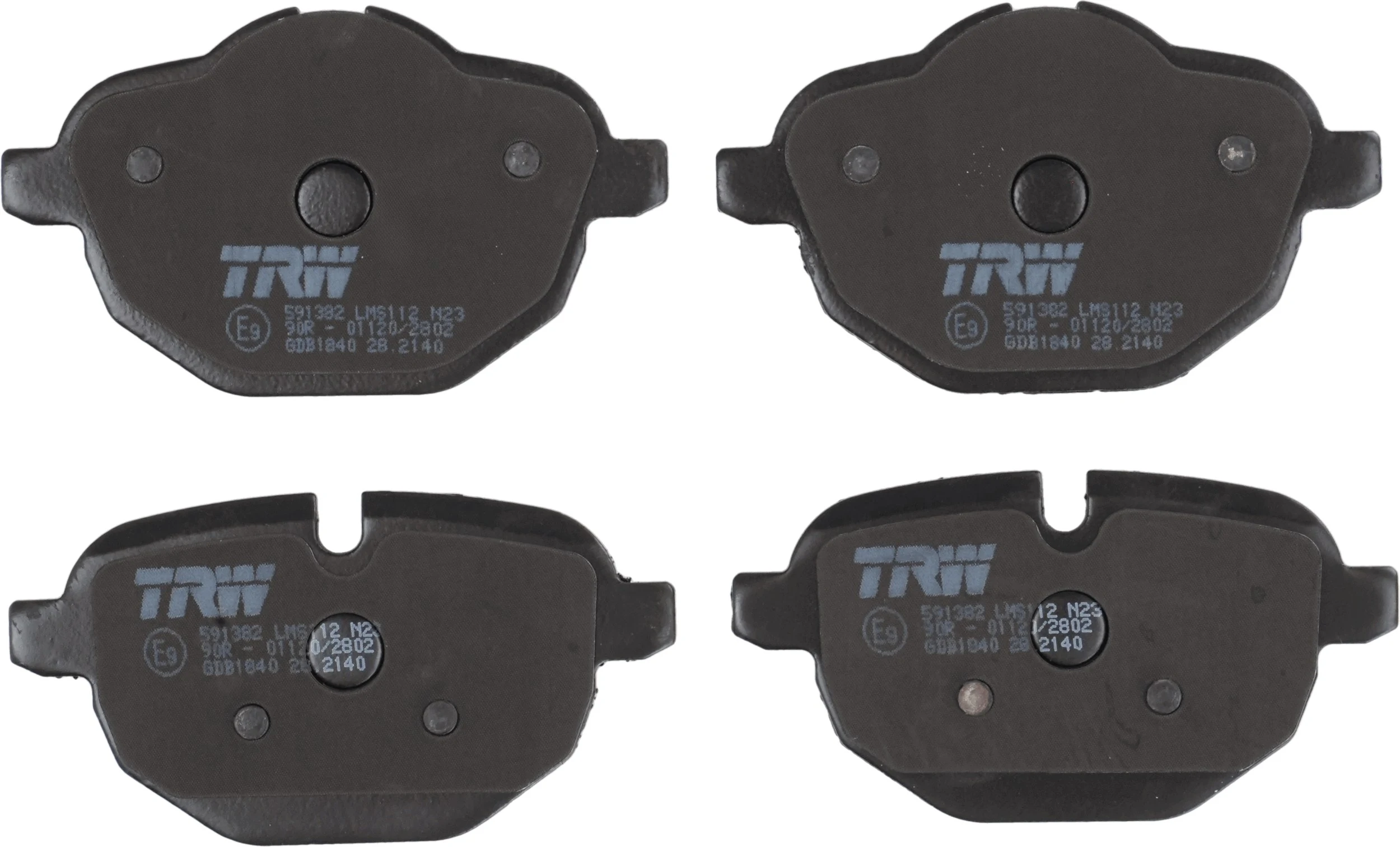 Brake Pad Set, disc brake COTEC GDB1840