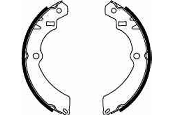 Brake Shoe Set GS8301