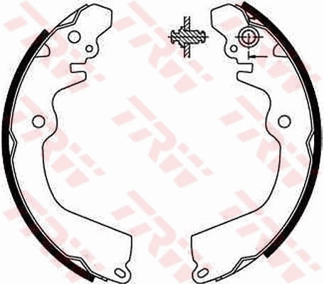 Brake Shoe Set GS8666