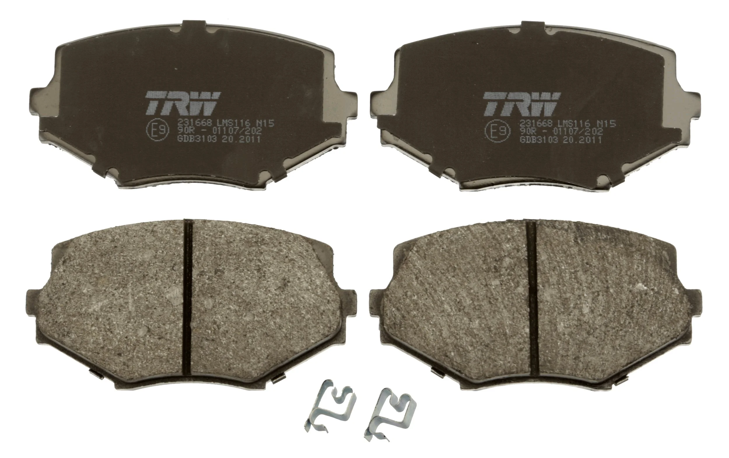 Brake Pad Set, disc brake GDB3103