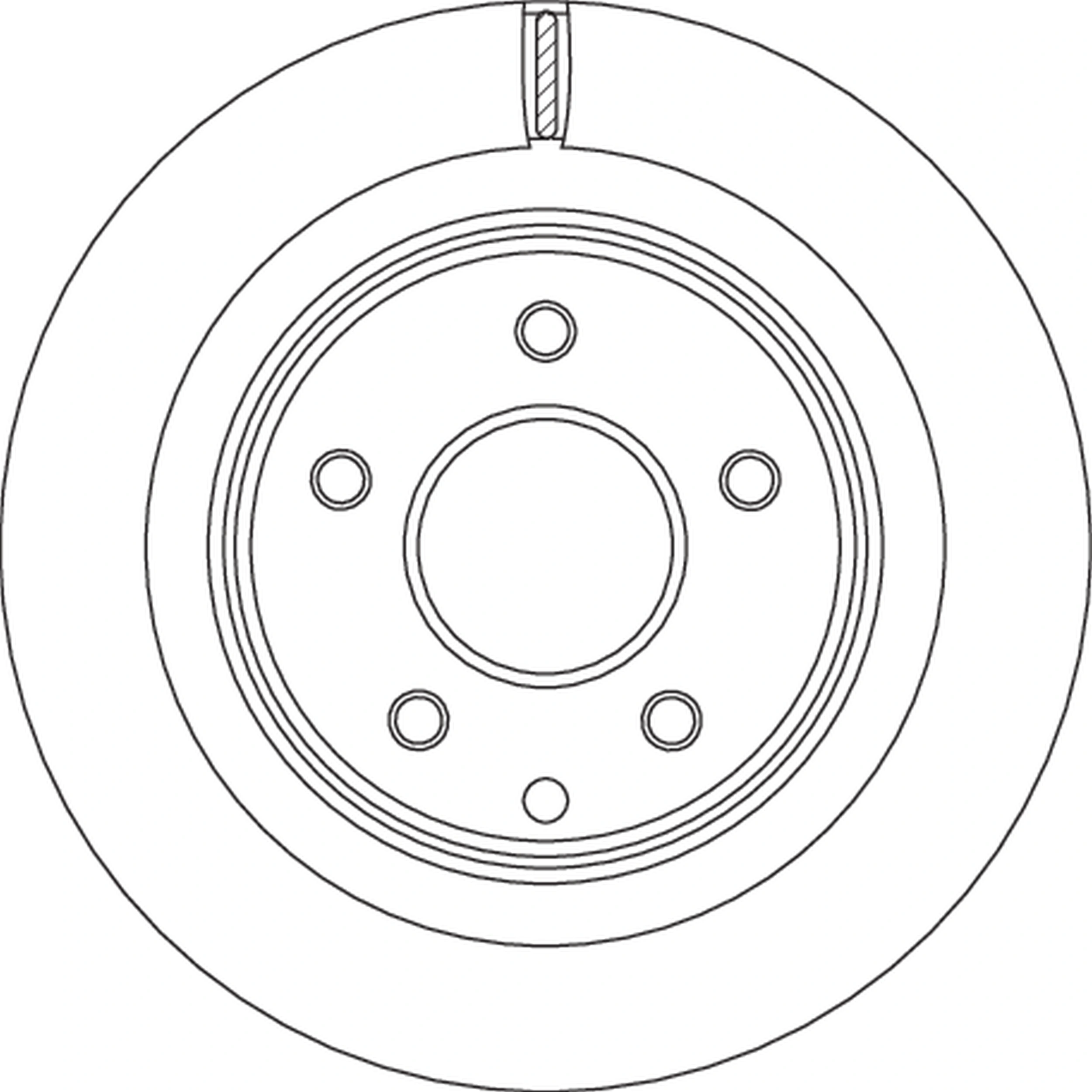 Brake Disc DF4745