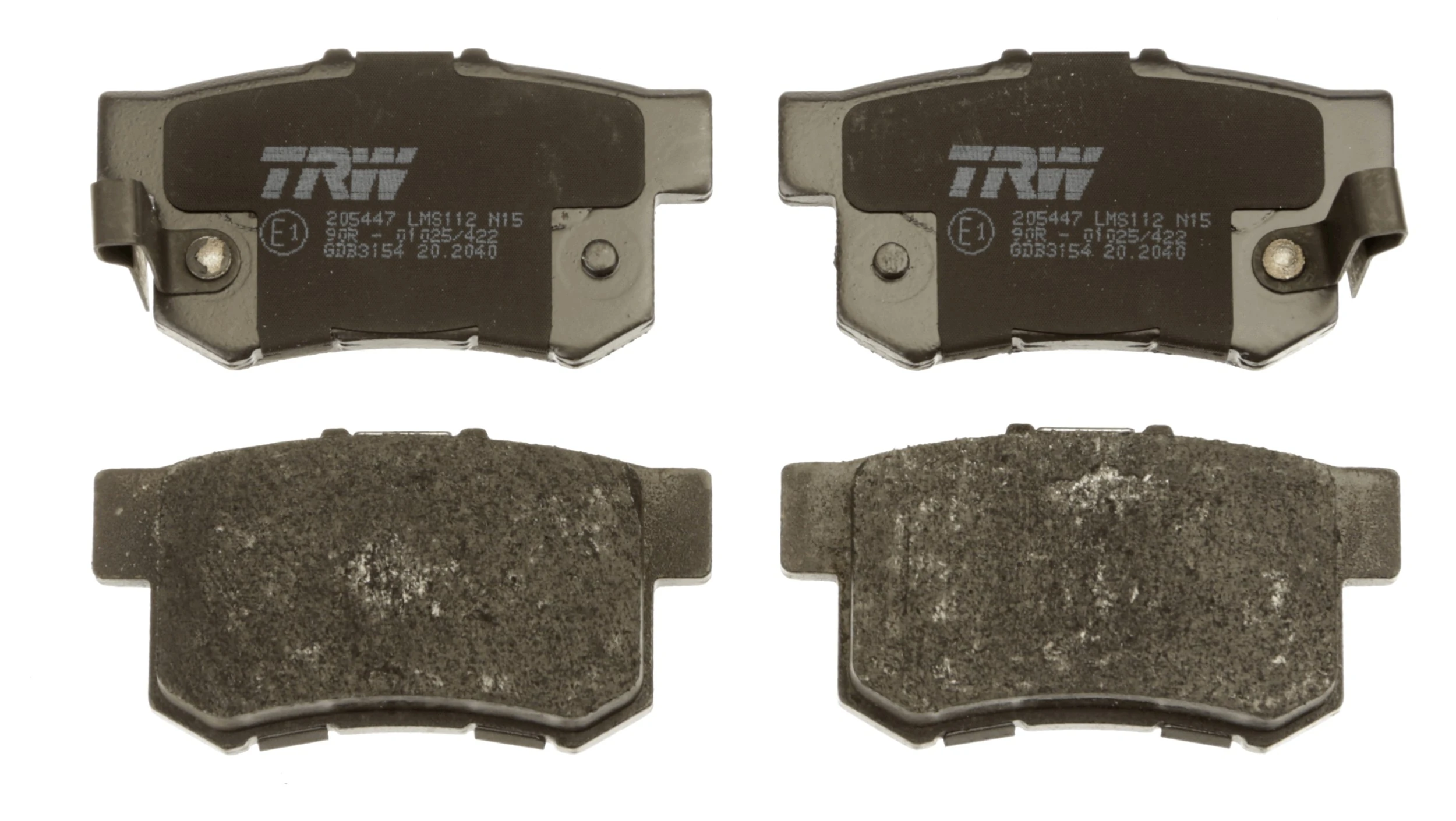 Brake Pad Set, disc brake COTEC GDB3154
