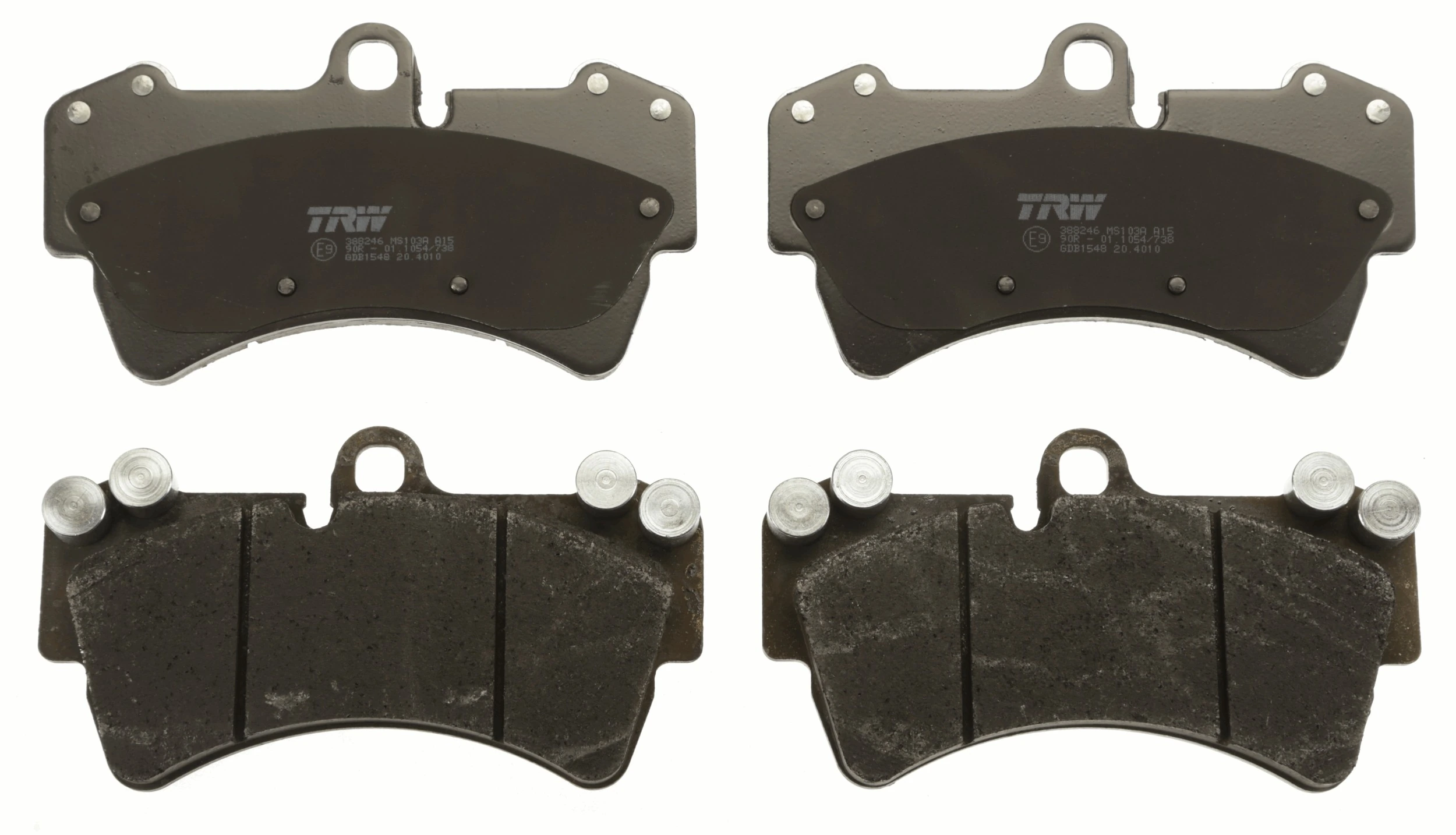 Brake Pad Set, disc brake COTEC GDB1548