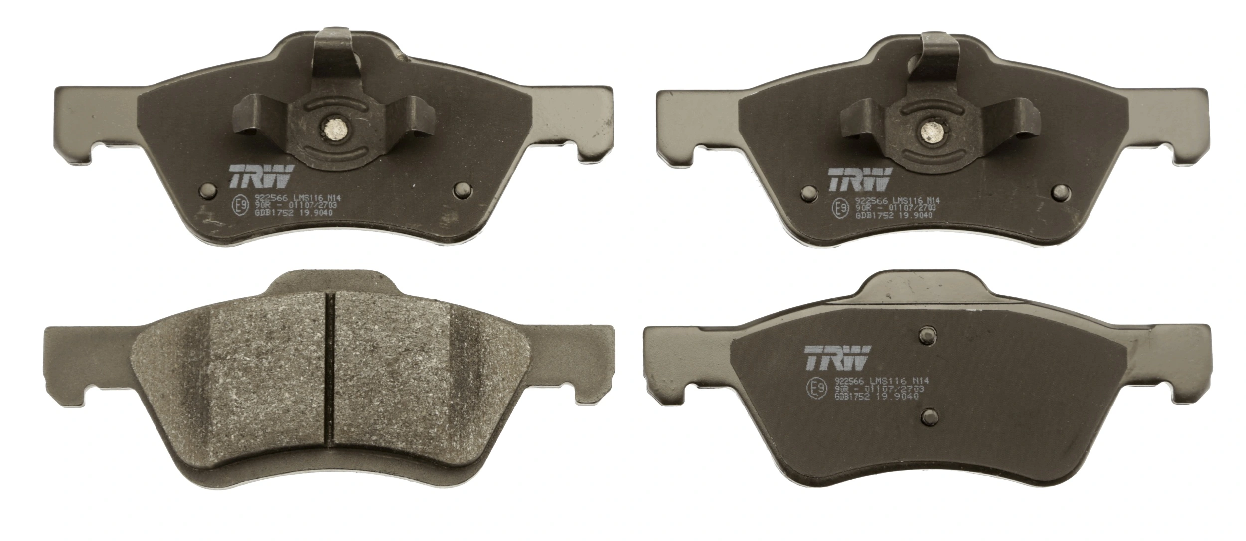 Brake Pad Set, disc brake GDB1752